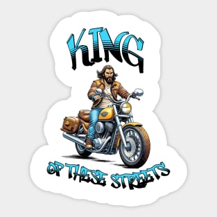 KING OF THESE STREETS-Jesus Sticker